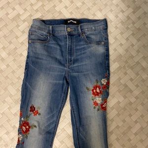 Floral Jeans